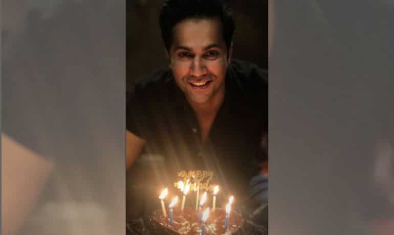 Varun Dhawan rings in 33rd birthday at home amid lockdown Varun Dhawan rings in 33rd birthday at home amid lockdown
