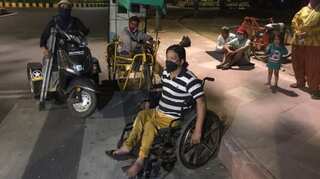 Differently-abled persons face difficulties in obtaining basic needs amid lockdown; they depend on NGOs for food