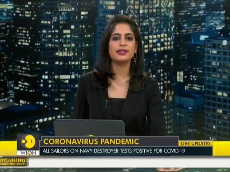 All sailors on navy destoryer tests positive for COVID-19