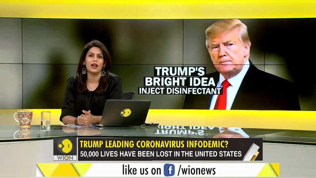 Gravitas: Outrage over Donald Trump's 'disinfectant' idea