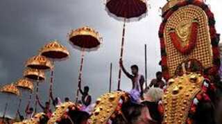Flag-hoisting at Thrissur Pooram festival held without mass gathering