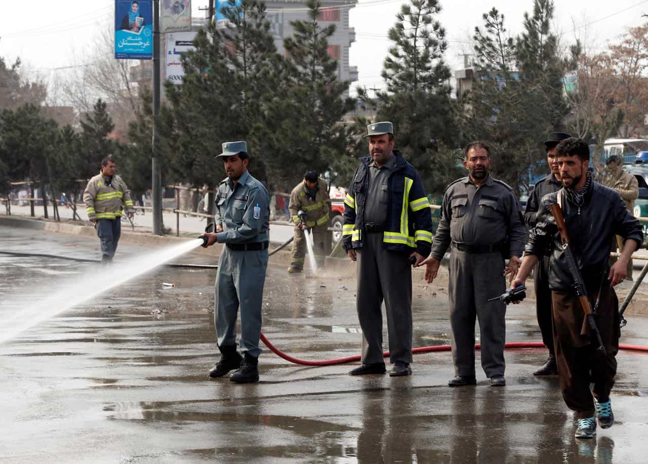 Bomb blast in southern Afghanistan kills two children - police