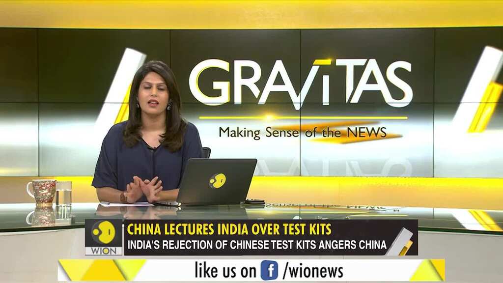 Gravitas: India stops using Chinese kits: China is 'deeply concerned'