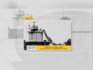 April 30 in history: First US president, Vietnam war ends, and more