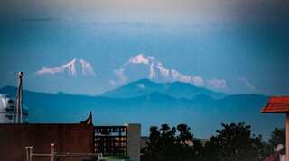 Gangotri hills visible from Saharanpur in Uttar Pradesh as AQI drops!