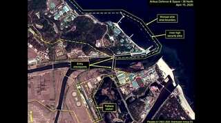 Satellite images of luxury yachts reveal Kim Jong Un 's current location