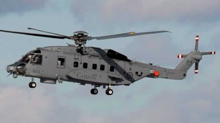 Canadian military helicopter crashes at sea near Greece; 1 body recovered, 5 missing Canadian military helicopter crashes at sea near Greece; 1 body recovered, 5 missing