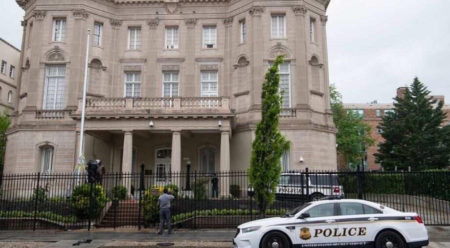 Man arrested for shooting outside Cuba's US embassy, no injuries