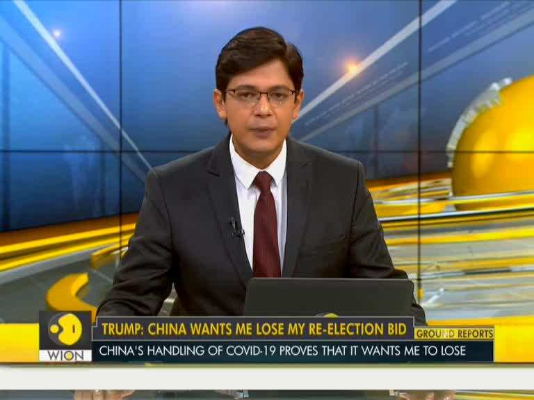 US President Trump: China wants me to loose 2020 polls because of the trade war