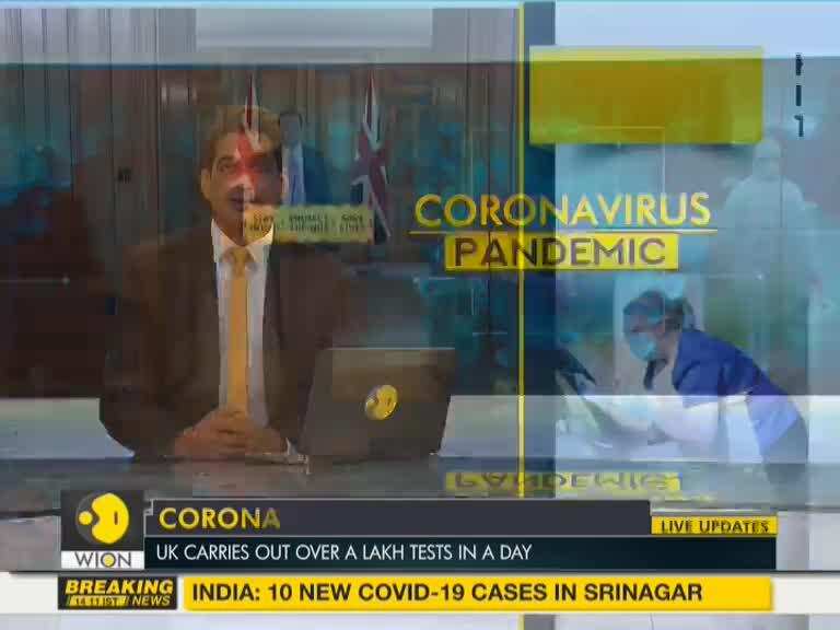 UK meets its target of carrying out more than 1,00,000 COVID-19 tests