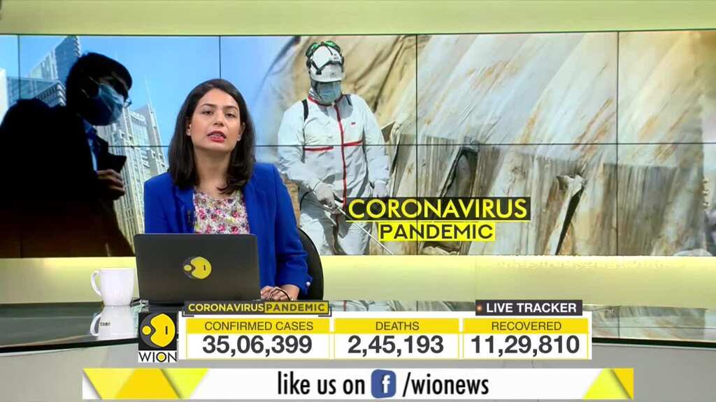 Illuminated Indian naval vessels salute coronavirus warriors