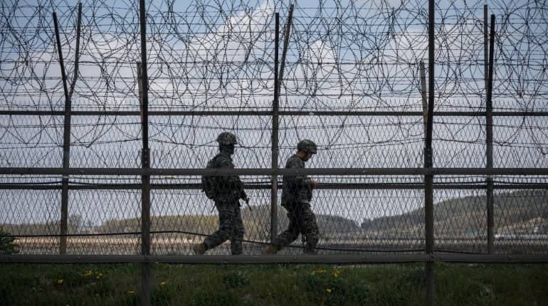 North, South Korea exchange gunfire at guard post in dimilitarised zone North, South Korea exchange gunfire at guard post in dimilitarised zone