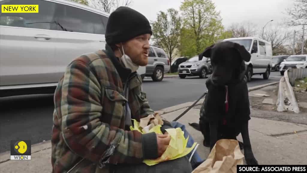 New York's homeless struggle as virus bites