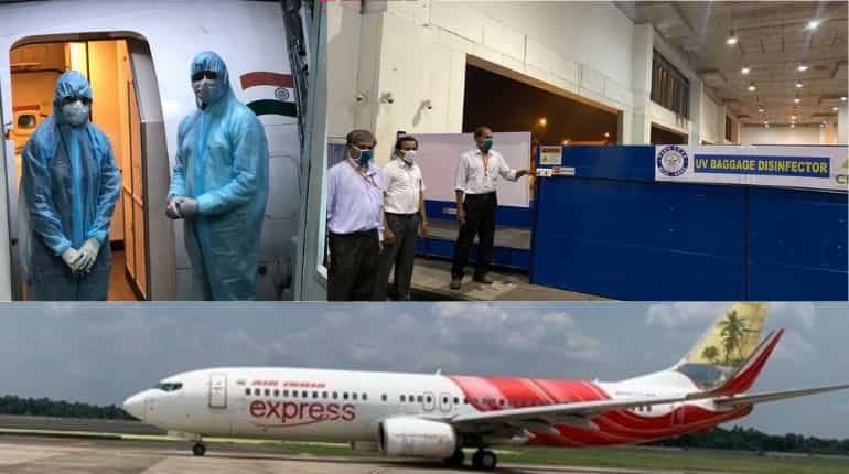 Air India's first two repatriation flights arrive in Kerala with around 350 Indians from UAE