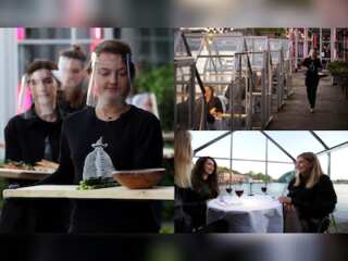 Dutch restaurant introduces 'glass booths' for ensuring social distancing