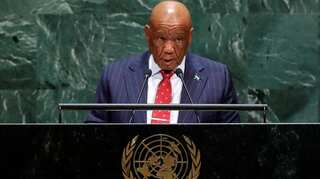 Lesotho's king assents to bill limiting Prime Minister Thomas Thabane's powers