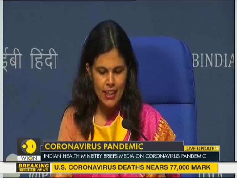 Health Ministry briefs media on latest Coronavirus outbreak in India
