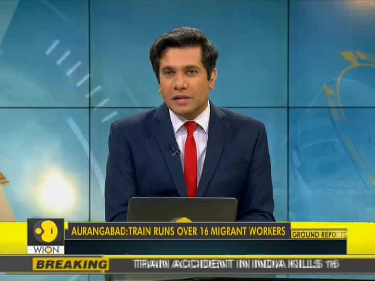 India: 16 dead, 3 injured in Aurangabad train accident