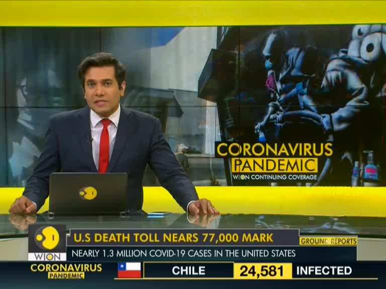 Nearly 1.3 million COVID-19 cases in the United States