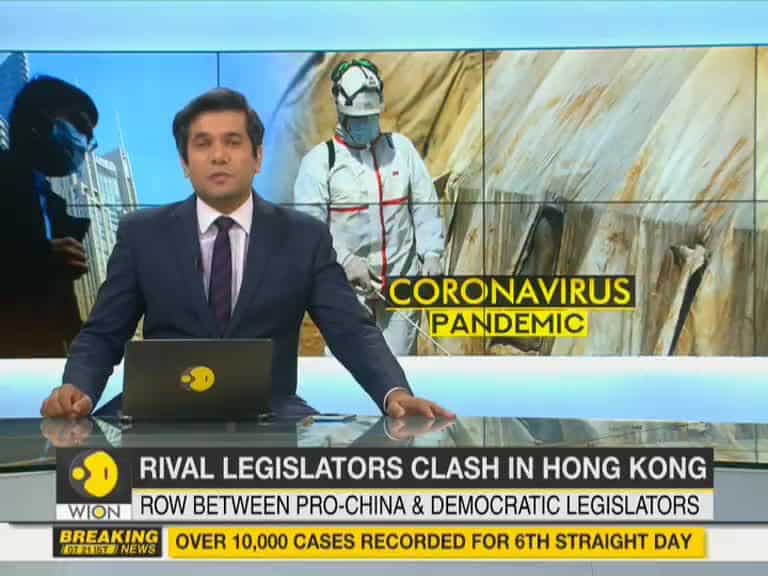 Pro-China Vs Pro-Democracy in Hong Kong, rival legislators get into scuffle in Parliament
