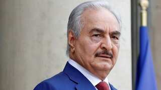 Libya's Haftar closes border with Algeria
