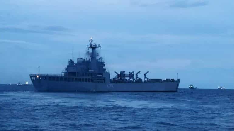 Operation Setu Samudra: INS Magar departs from Male; to bring back 202 stranded Indians