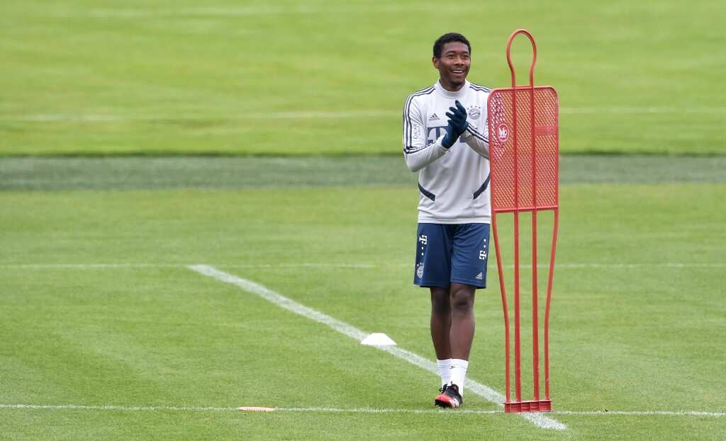 'Hungry' Bayern delighted to be back in training, says Alaba