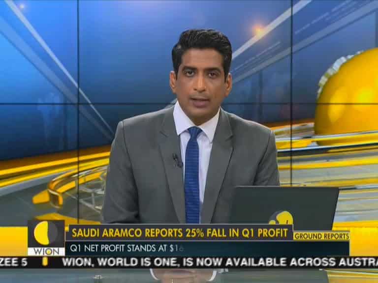 Saudi Aramco Q1 net profit slides 25% as oil prices fall