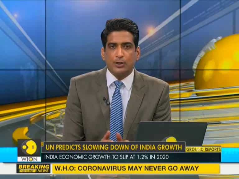 UN Predicts slowing down of India’s growth