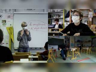 French schools reopen; boxes and empty spaces to be the new normal