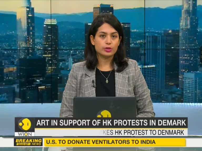 Art in support of Hong Kong protests in Denmark | COVID-19 Pandemic