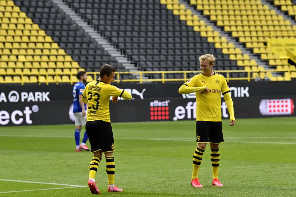 Bundesliga: Haaland, Guerreiro shine as Borussia Dortmund hammer FC Schalke 4-0