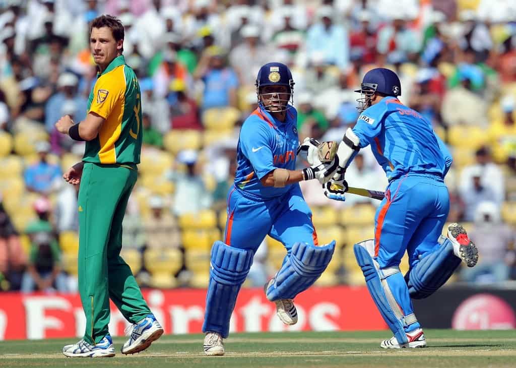 Steyn says worried umpire refused to give Tendulkar out en route to ODI 200 Steyn says worried umpire refused to give Tendulkar out en route to ODI 200