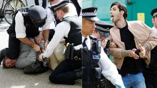 London protests: 19 arrested for deliberately breaking social distancing guidelines