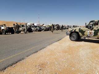 Bombs kill seven in shelter for displaced in Libya