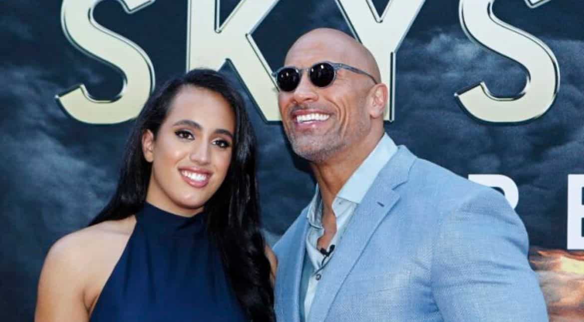 Dwayne Johnson is a proud father as daughter Simone becomes a WWE wrestler Dwayne Johnson is a proud father as daughter Simone becomes a WWE wrestler
