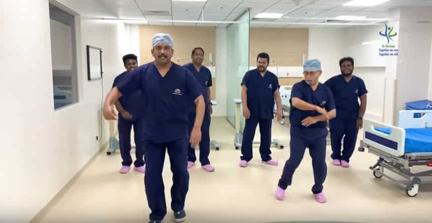 Watch: Doctors in Chennai dance their Covid-19 stress away and spread positivity
