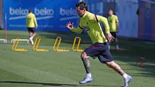 Lionel Messi awaits La Liga but also concerned about playing without fans