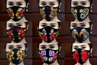 Now, designer masks make a fashion statement