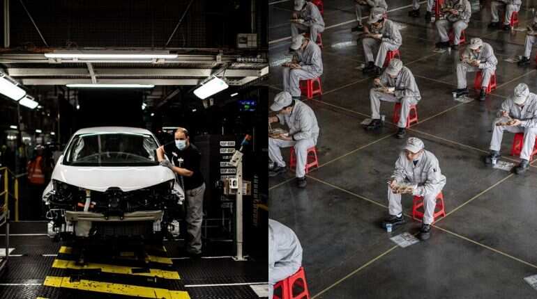Coronavirus pandemic smashes auto sector worldwide Coronavirus pandemic smashes auto sector worldwide