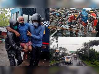 Heavy rain, 185 kmph winds wreak havoc as Cyclone Amphan hits coasts
