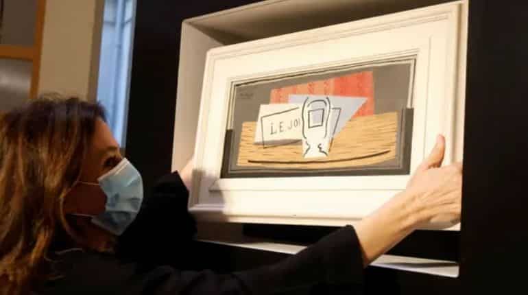 Italian woman wins a Picasso painting worth €1m in a raffle ticket