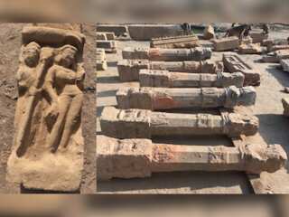 In pictures: Temple remains and idol residues found in Ayodhya