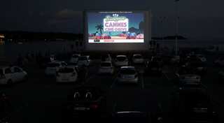 Popcorn, palm trees and face masks: Cannes rolls out drive-in cinema