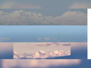 Cities spot mountain ranges from far during lockdown
