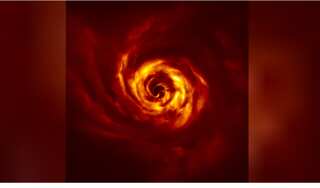 Astronomers have spotted an alien planet as it is being formed