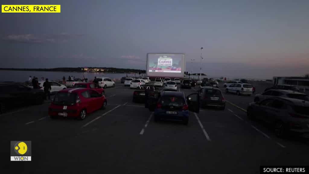 Popcorn, palm trees and face masks: Cannes rolls out drive-in cinema