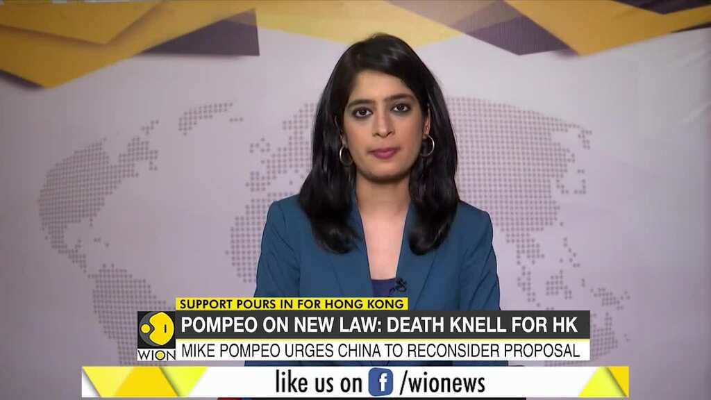 Mike Pompeo: U.S. condemns China's 'disastrous proposal' on Hong Kong