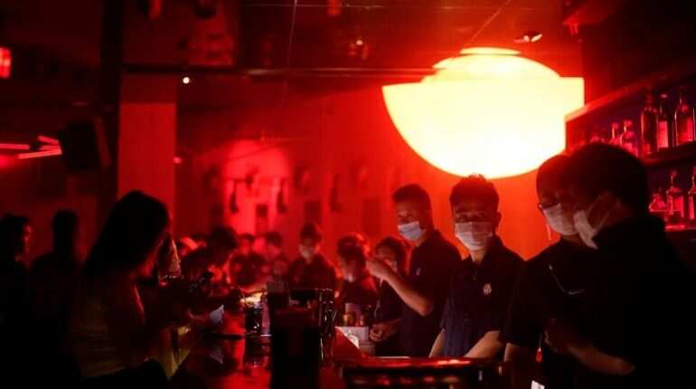 Dancing with disinfectant: China's nightclubs back in the groove