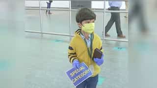 As flights restart operation, 5 year-old-boy flies alone to meet his mother after three months